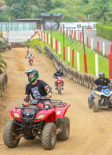 Try Roller Zorbing at Della Adventure Park